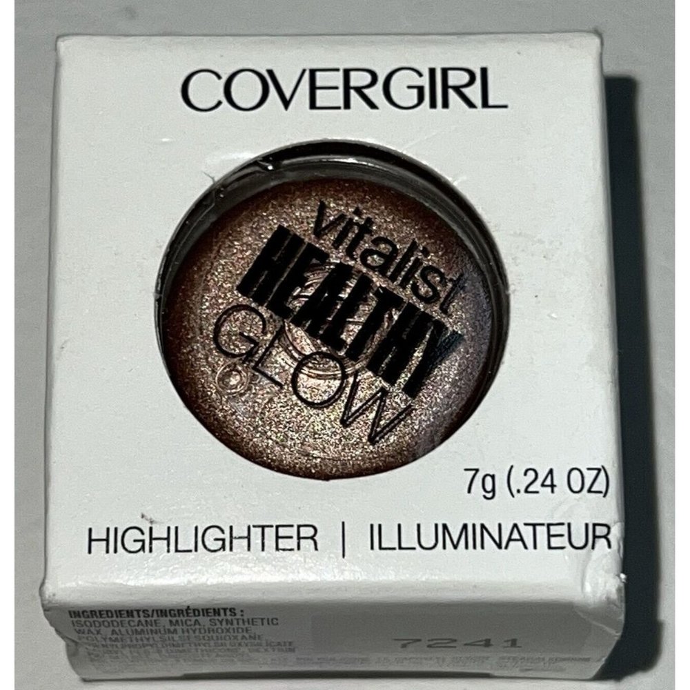 CoverGirl Vitalist Healthy Glow Highlighter Illuminator Shade 3 Candlelit .24 OZ